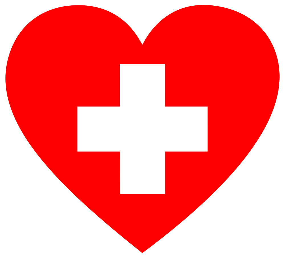 OnlineLabels Clip Art First Aid Heart